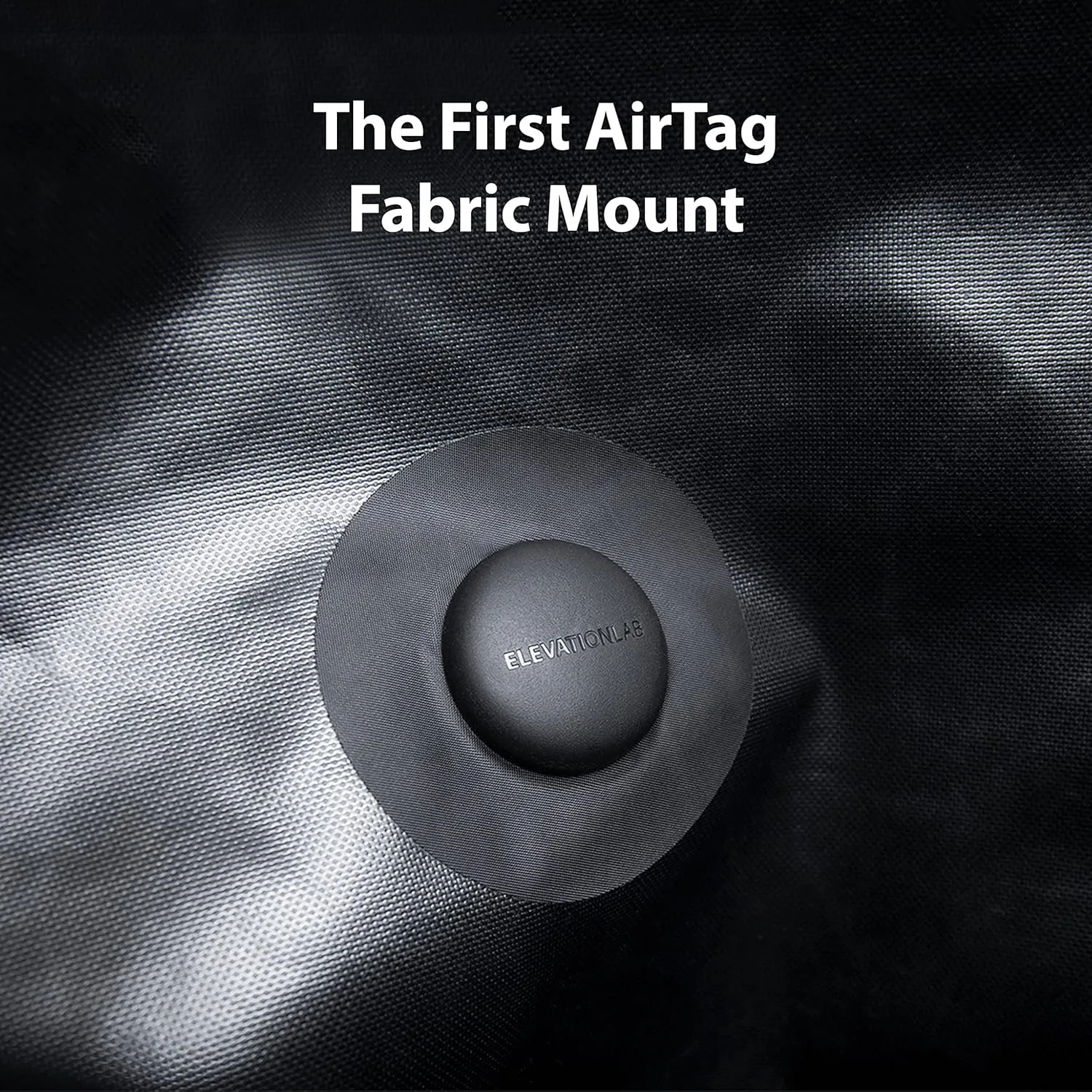 AirTag Fabric Mount (2 Pack) - TagVault - The First AirTag Fabric Mount | Secure & Discreet | for Luggage, Purses, Backpacks, & Jackets | Elevation Lab