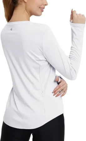 baleaf Women's UPF 50  Sun Shirts UV Protection Long Sleeve SPF Tops Lightweight Quick Dry Outdoor Clothing Pocket