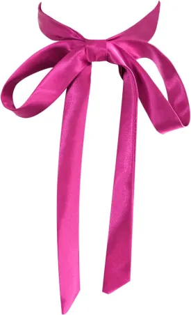 Bow Ties for Women Self Tie Satin Ribbon Bow Ties for Uniform Cosplay Womens Accessory