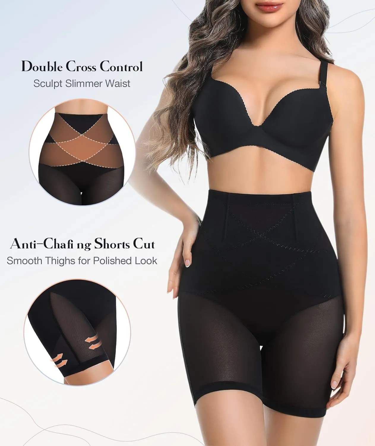 Butt Lifting Tummy Control Shapewear Shorts Women Control Panties Thigh Slimmers Compression Underwear Shaper