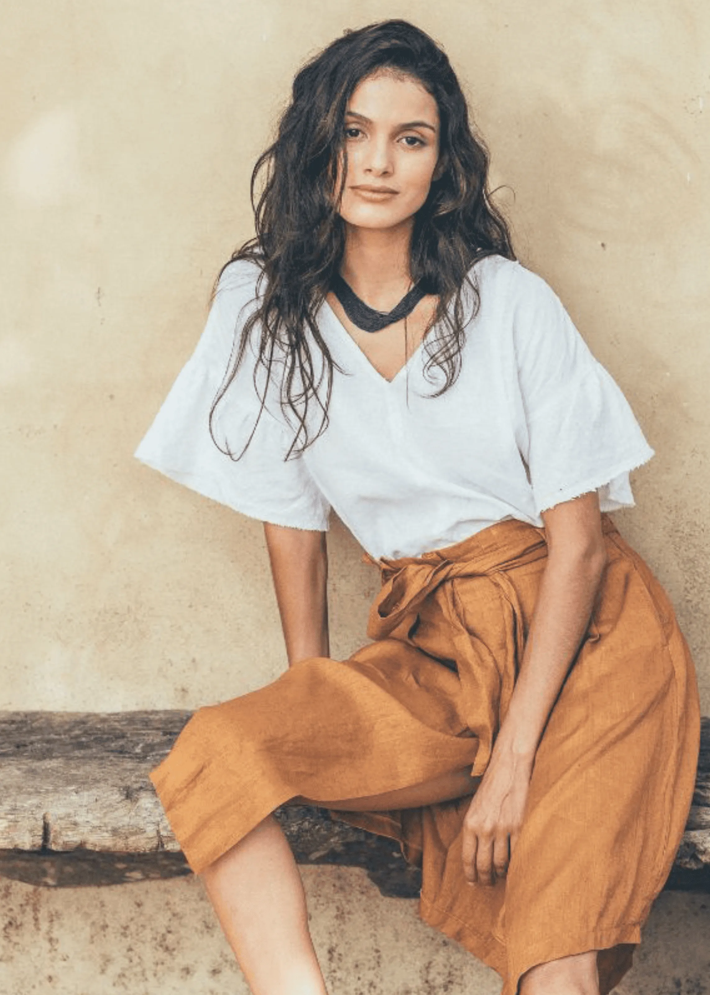 Choux Linen Tee
