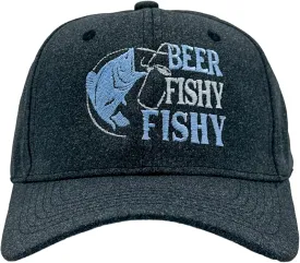 Crazy Dog T-Shirts Funny Fishing Hats Hilarous Fish Graphic Caps