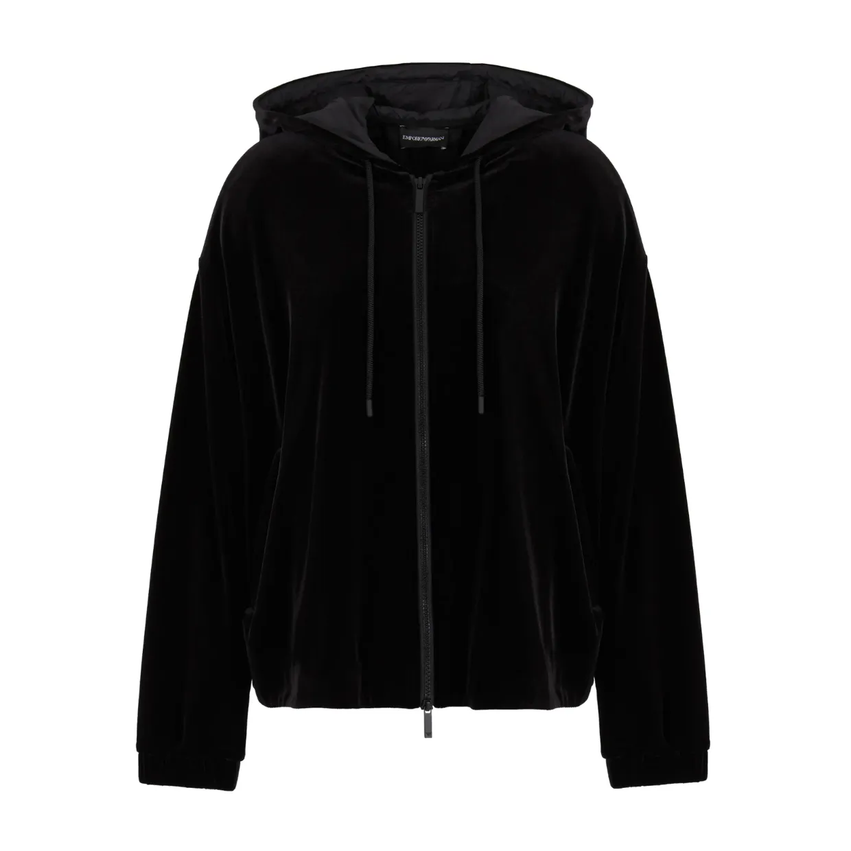 Emporio Armani Black Chenille Jacket
