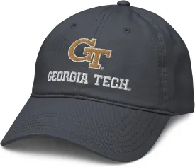 Georgia Tech Yellow Jackets Dad White Officially Licensed Adjustable Baseball Hat