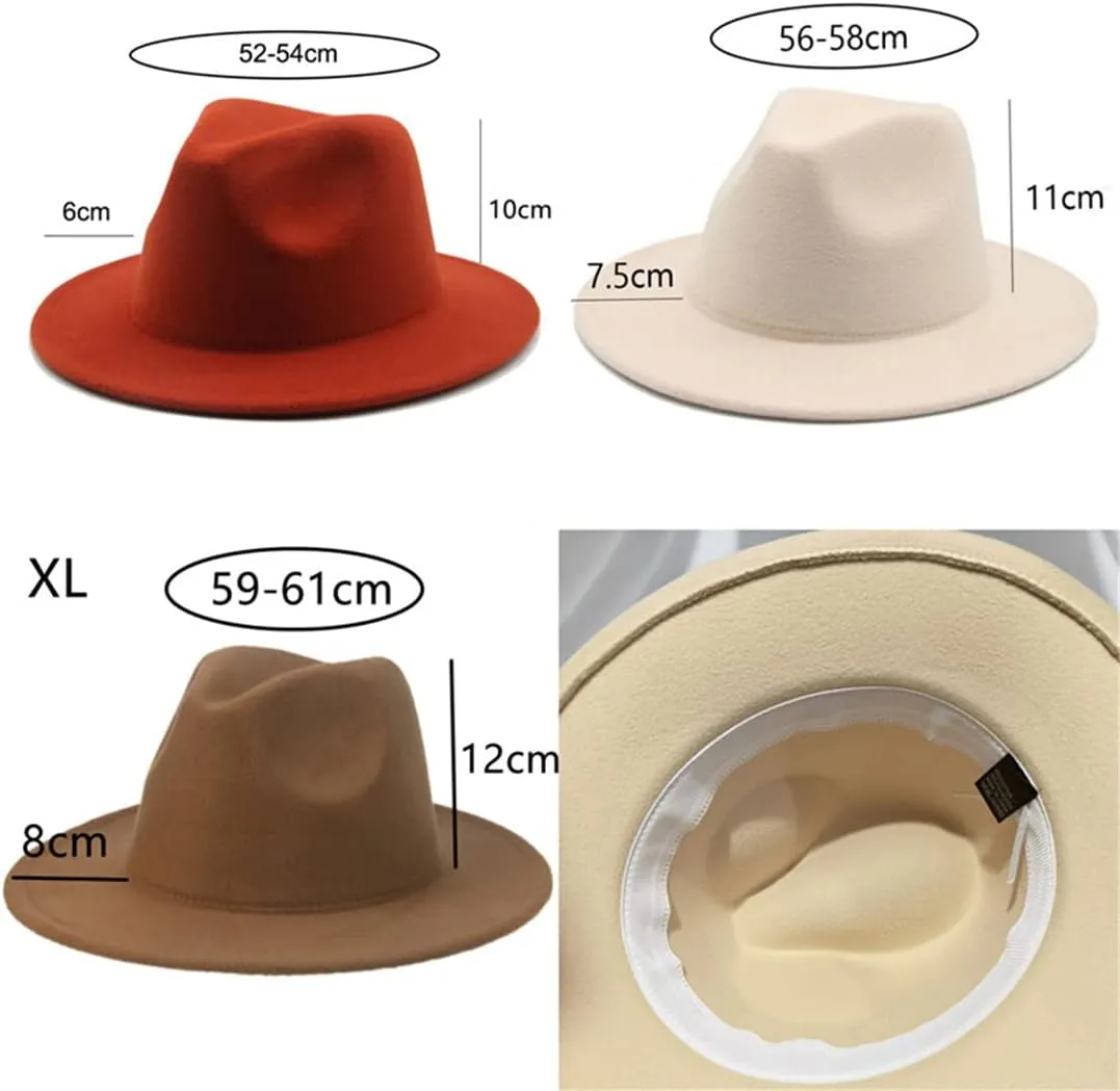 Hats for Women Fedoras Winter Hat Hats for Men Panama Jazz Caps Cowboy Hat Wedding Church