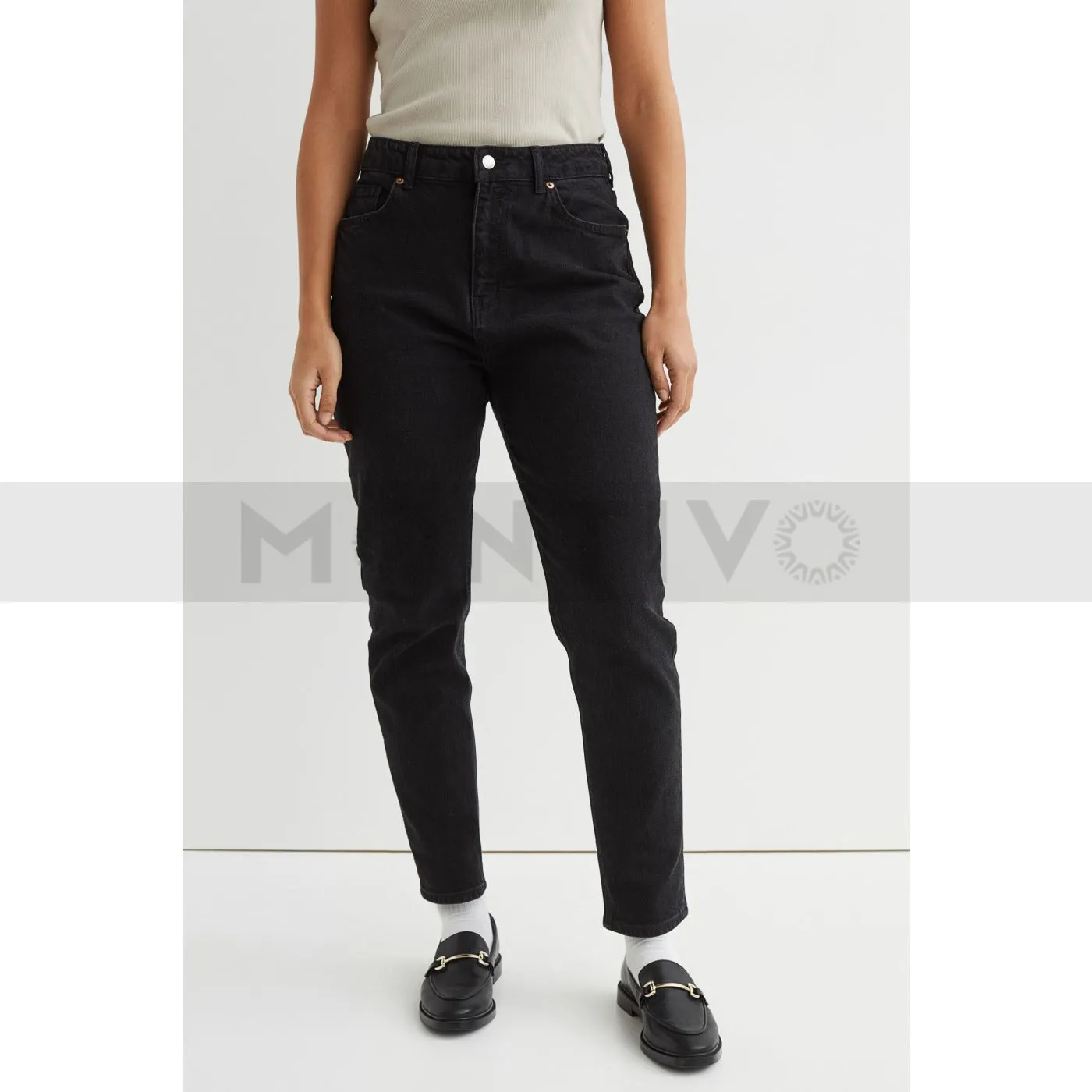 HM Slim Mom High Ankle Jeans