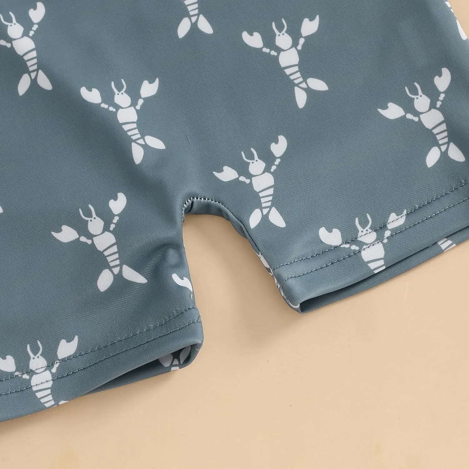 Infant Baby Girls Boys Swimsuit Zipper Rash Guard Toddler One Piece Swimwear Newborn Bathing Suit with Hat