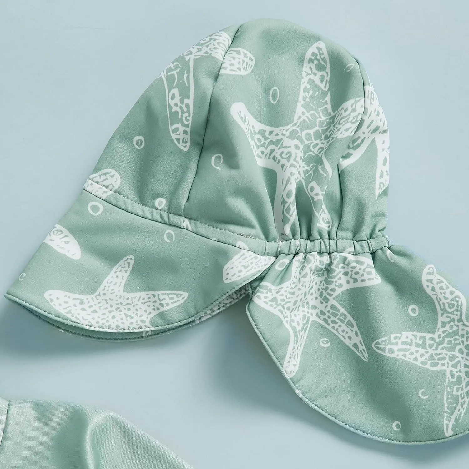 Infant Baby Girls Boys Swimsuit Zipper Rash Guard Toddler One Piece Swimwear Newborn Bathing Suit with Hat