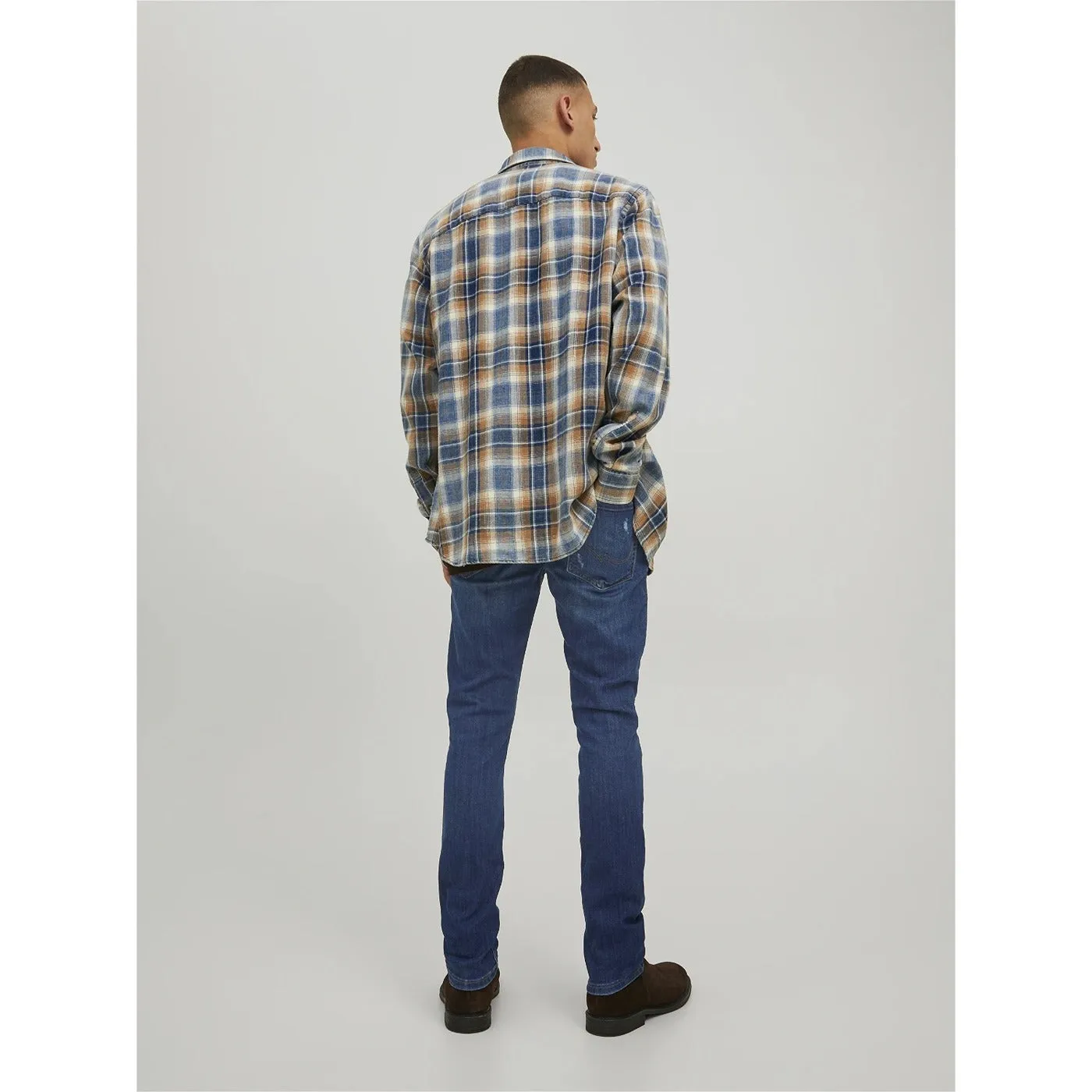 JJ Blue Ripped Slim Jeans