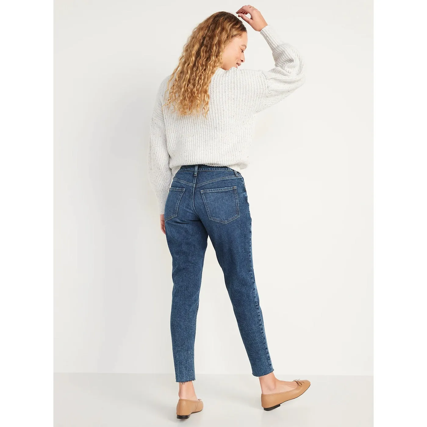 ON Curvy High Waisted Mom Jeans