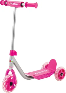 Razor Jr. Lil Kick  3-Wheel Kick Scooter for Younger Children (Ages 3 ), Max Rider Weight 44 lb (20 kg)