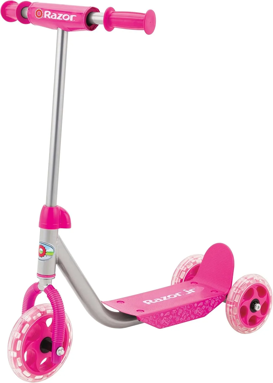 Razor Jr. Lil Kick  3-Wheel Kick Scooter for Younger Children (Ages 3 ), Max Rider Weight 44 lb (20 kg)