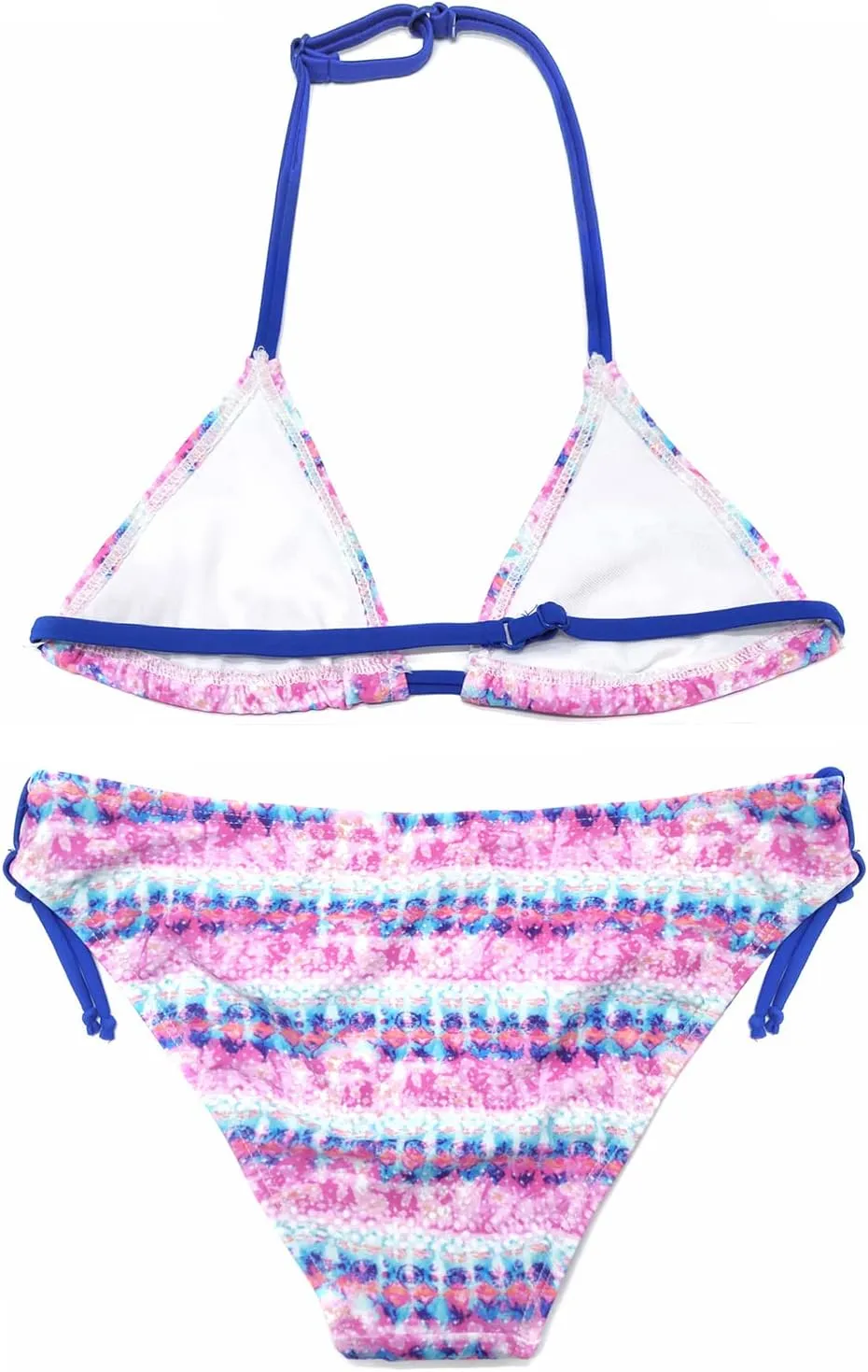 SHEKINI Girls Swimwear Halter Triangle Bikini Set Ruffled Hawaii Beach Sport Two Piece Swimsuits