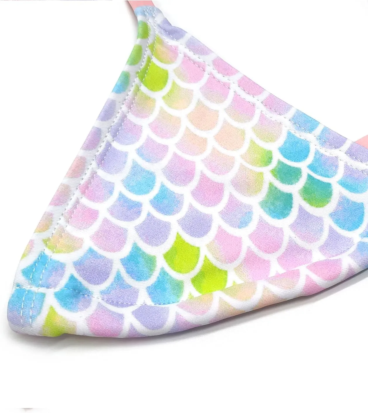 SHEKINI Girls Swimwear Halter Triangle Bikini Set Ruffled Hawaii Beach Sport Two Piece Swimsuits