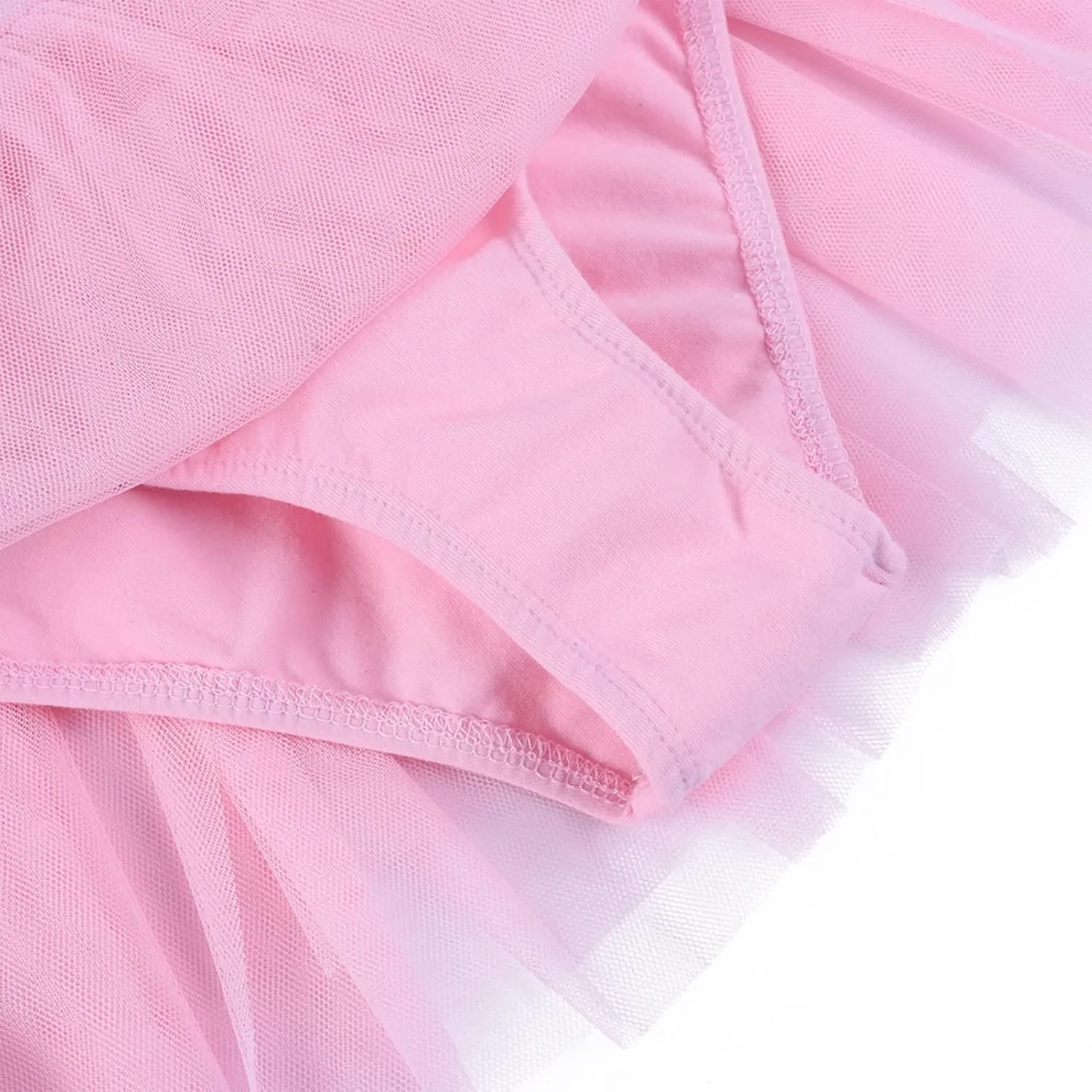 Stelle Puff Sleeve Ballet Leotards for Girls with Sparkly Tutu Skirted Toddler Dance Dress Outfit