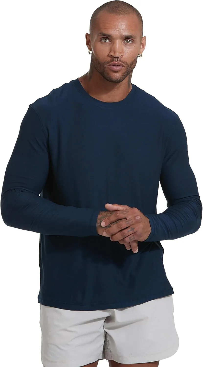 True Classic Workout Shirts for Men - Athletic Tops & Gym Shirts for Men | Quick-Dry Mens Workout Shirt Base Layer