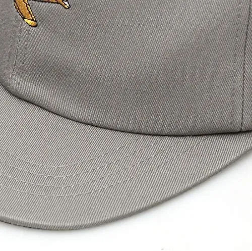 UNDERCONTROL Cartoon Bomb Patch Soft Snapback Flat Brim Size Adjustable Trucker Dad Cap Unisex UV Protect Baseball Hat Korea