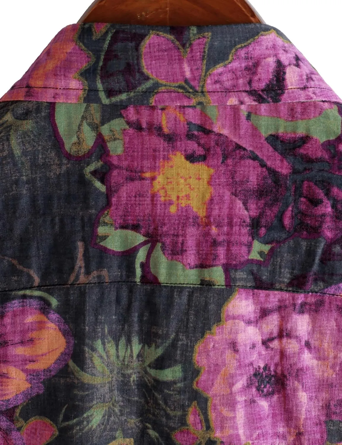 VATPAVE Mens Casual Hawaiian Floral Shirts Short Sleeve Button Down Tropical Shirts Beach Summer Shirts