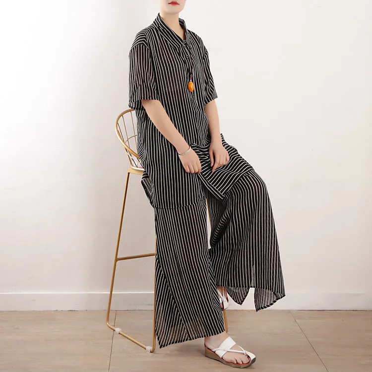 Women Summer Suits Loose Women Wide Legs ATM96253